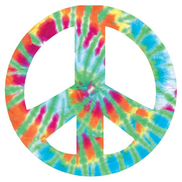 Note Card - Peace Sign - Tie Dye - Paper House