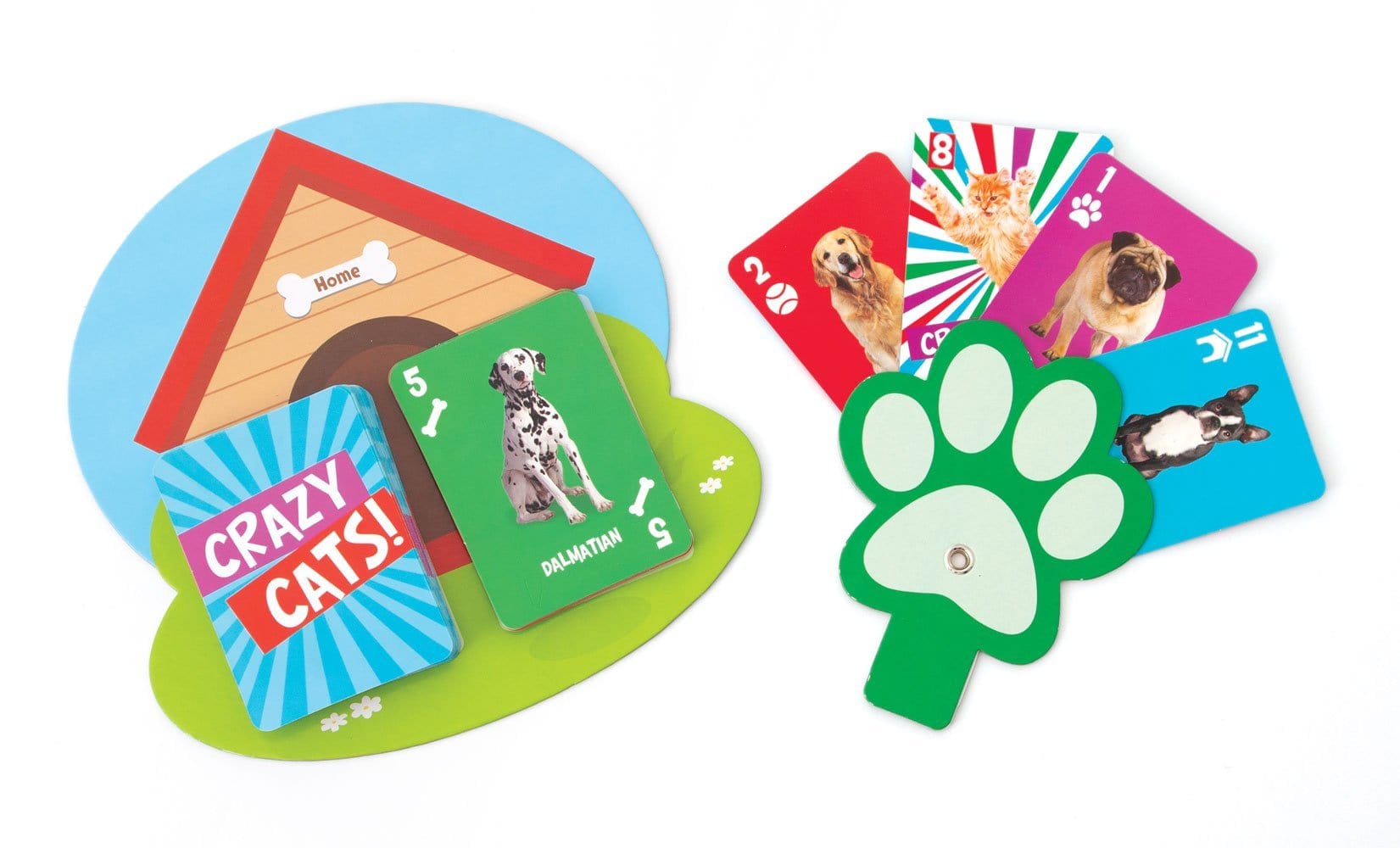 Crazy Eights Card Game - Crazy Pets - Paper House