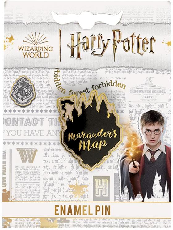 Lapel Pin - Harry Potter Marauders Map Enamel - Paper House
