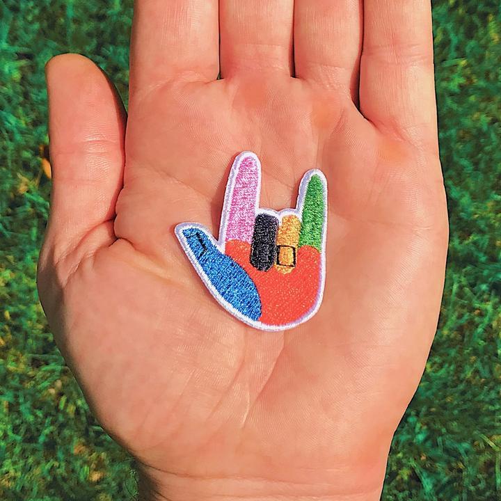 Embroidered Patch - ILY