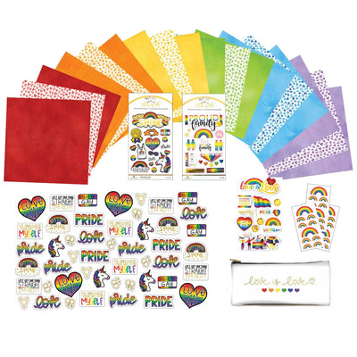 Foil Stickers - Mandy Ford Boho Rainbow - Paper House