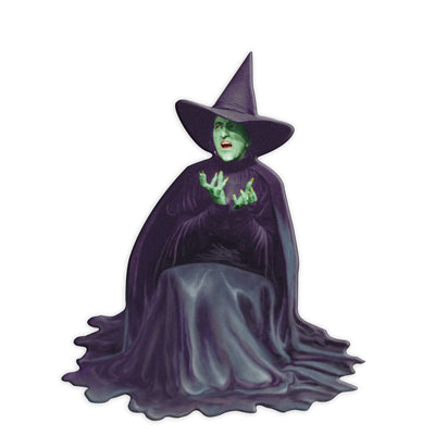 fridge magnet featuring the melting Wicked Witch of the West shown on a white background.