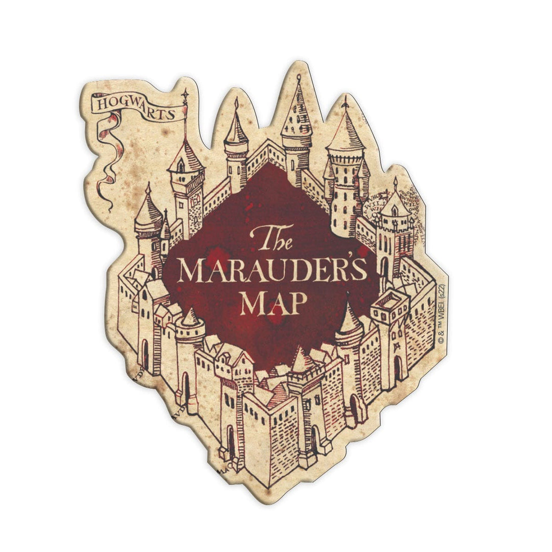 fridge magnet featuring a shaped marauder&