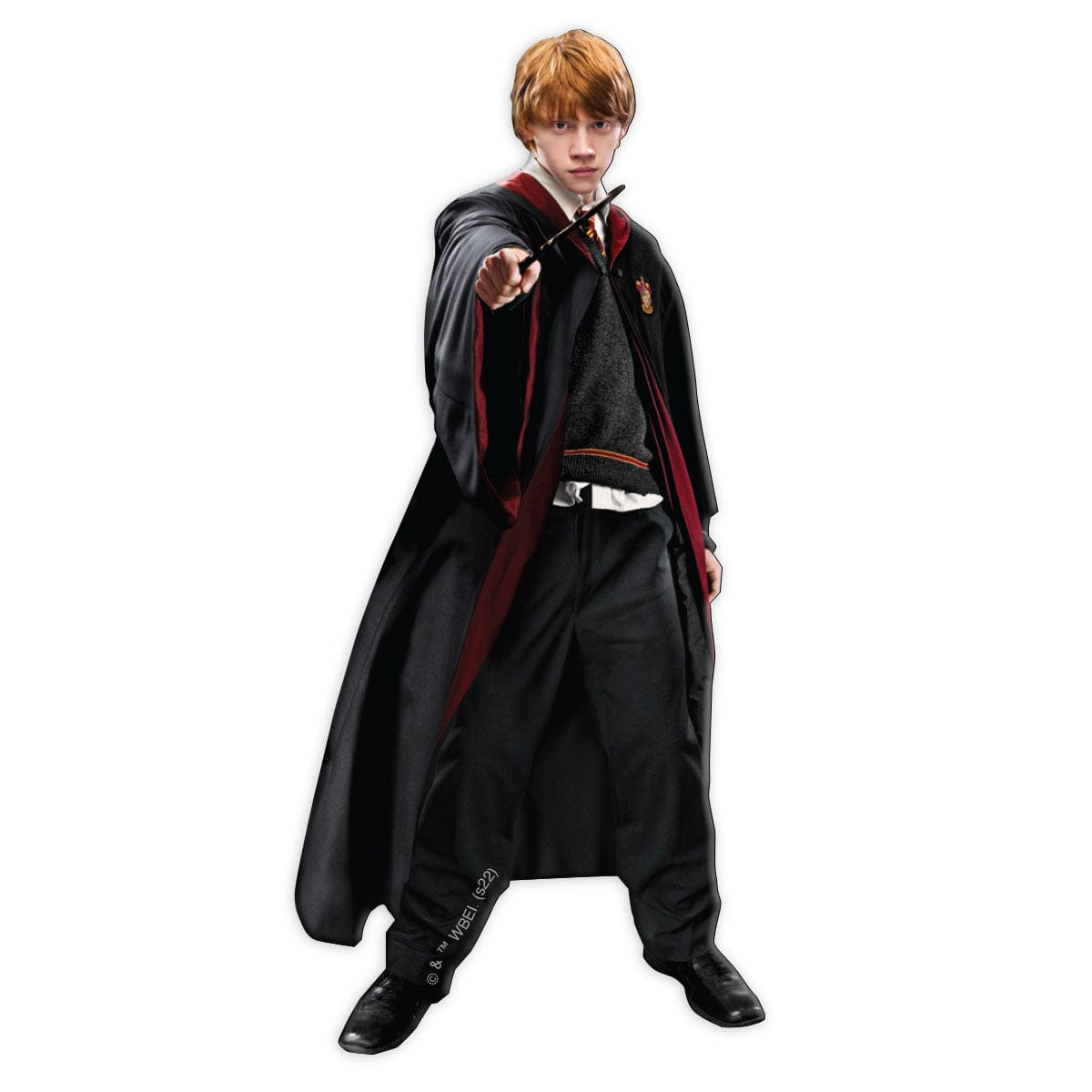 fridge magnet featuring Ron creating witchcraft shown on a white background.