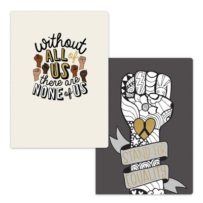 Journal Notebook Set - Stand for Equality