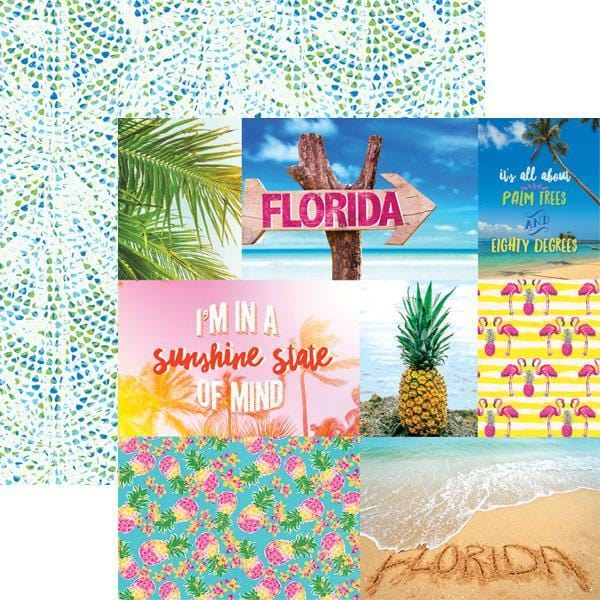 Florida Tags Double-Sided Paper