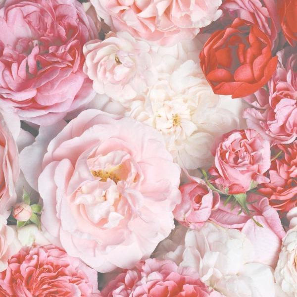 full bloom double sided paper