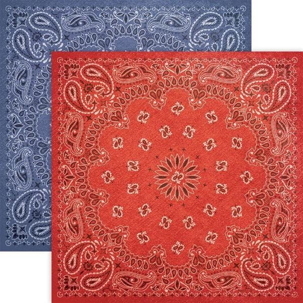 bandana double sided paper