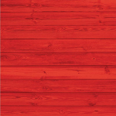 scrapbook paper featuring a red stained wood pattern.