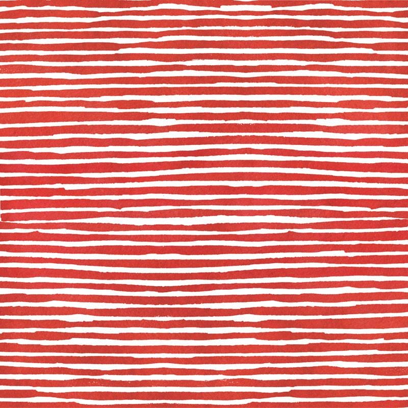 scrapbook paper image features a red stripe watercolor pattern.