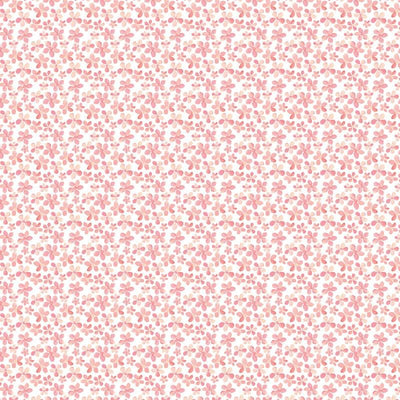 scrapbook paper image features small pink watercolor florals.