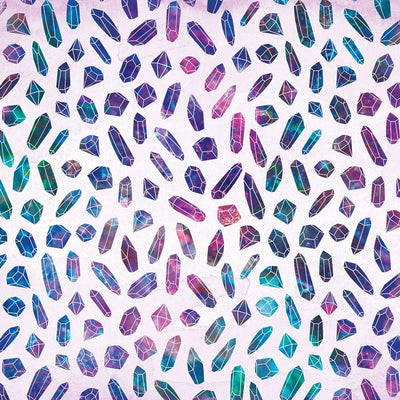 Scrapbook Paper - Stars Can't Shine Without Darkness Foil