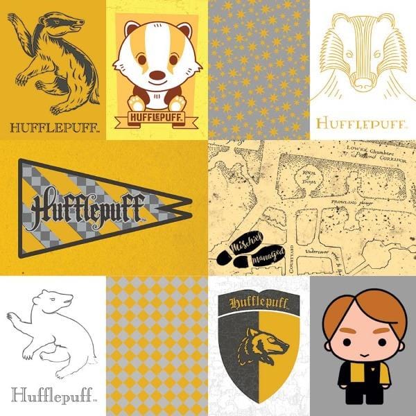Harry Potter Theme Scrapbook Papers