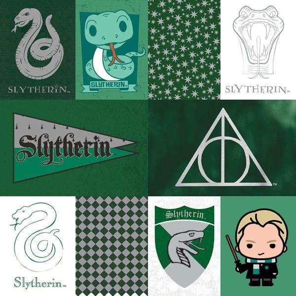 Harry Potter™ Slytherin tags foil paper