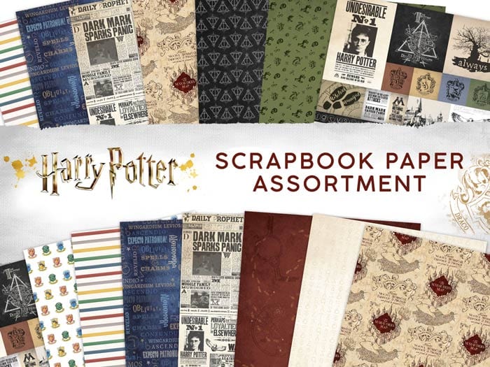 Harry Potter Scrapbooking Supplies are Here! - Papercraft Ponderings