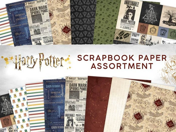Harry Potter Scrapbook Paper - Pattern - Paper House