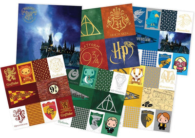 Scrapbook Paper - Harry Potter Foil Set