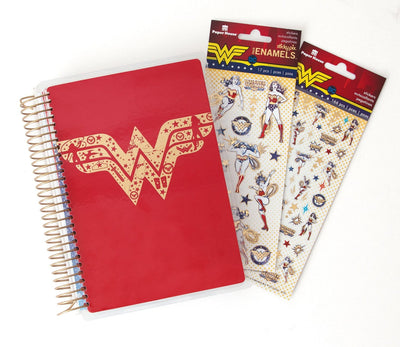 Weekly Planner Set - Undated Wonder Woman Mini