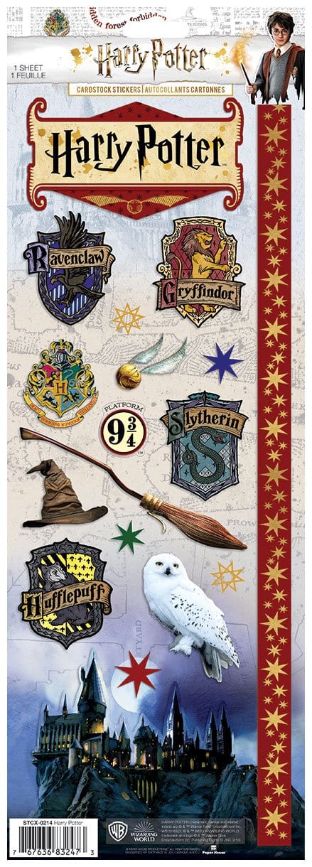 Paper House Productions Harry Potter Stickers - Classic Sticker Pack