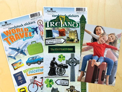 Ireland cardstock sticker value pack