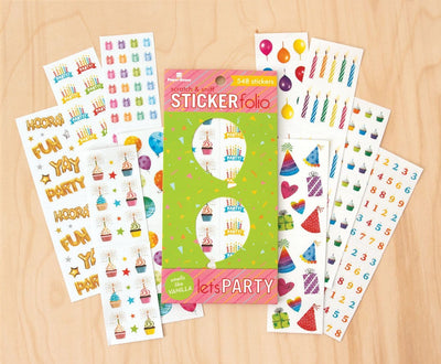 Scratch And Sniff Stickers - Let's Party