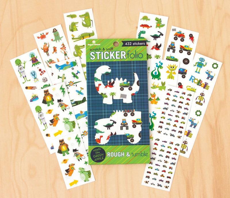Scratch And Sniff Stickers - Rough and Tumble