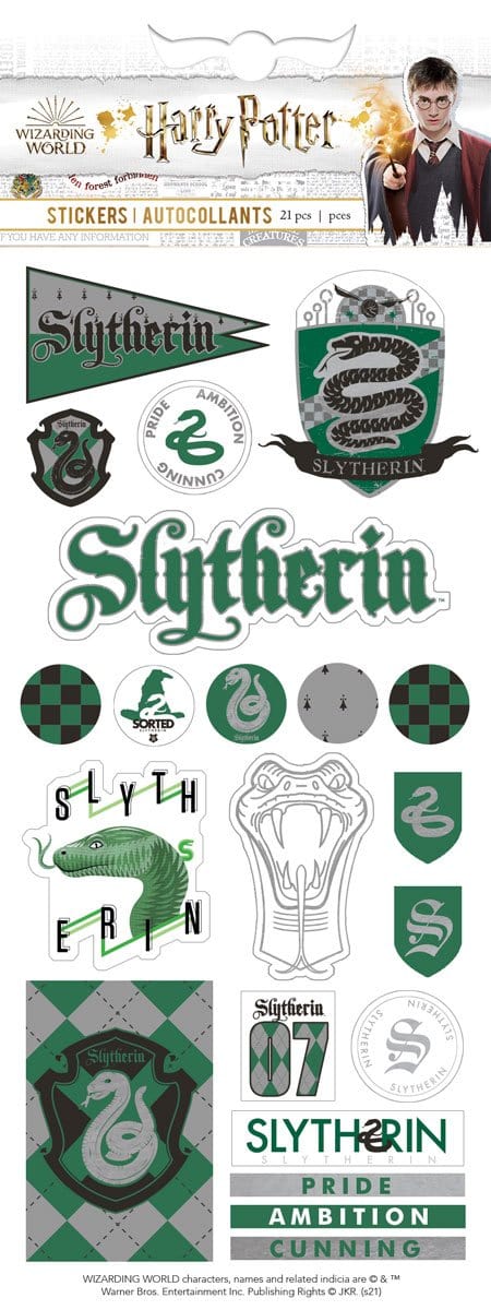 Vinyl Stickers Harry Potter Slytherin