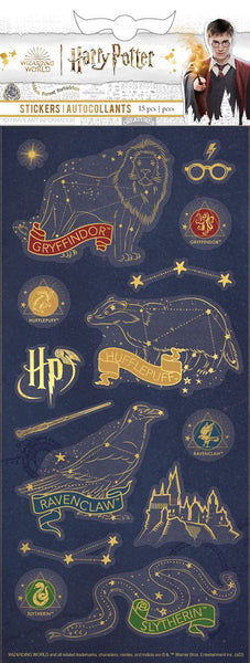 Harry Potter Stickers - Foil House Constellations
