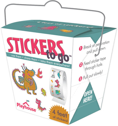 Roll of Stickers - Dragons
