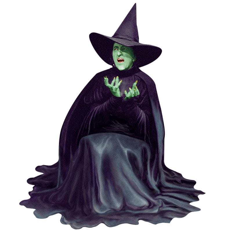 Wizard of Oz Vinyl Sticker - Wicked Witch Melting