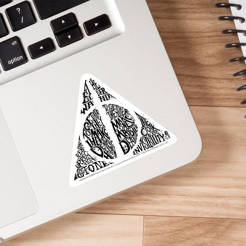 Deathly Hallows from Harry Potter Sticker Decal for Laptop or Any