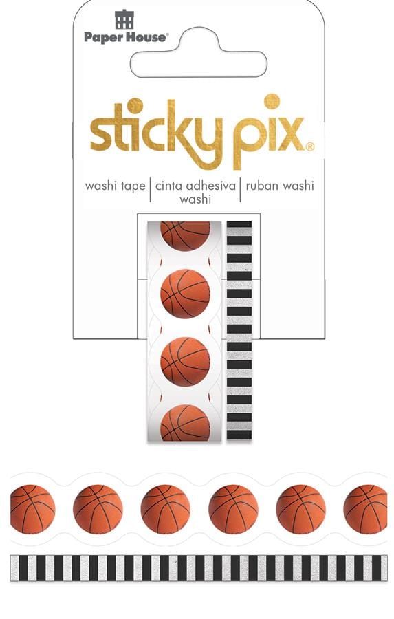 basketball washi tape