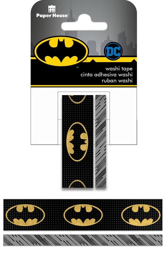 batman logo washi tape set