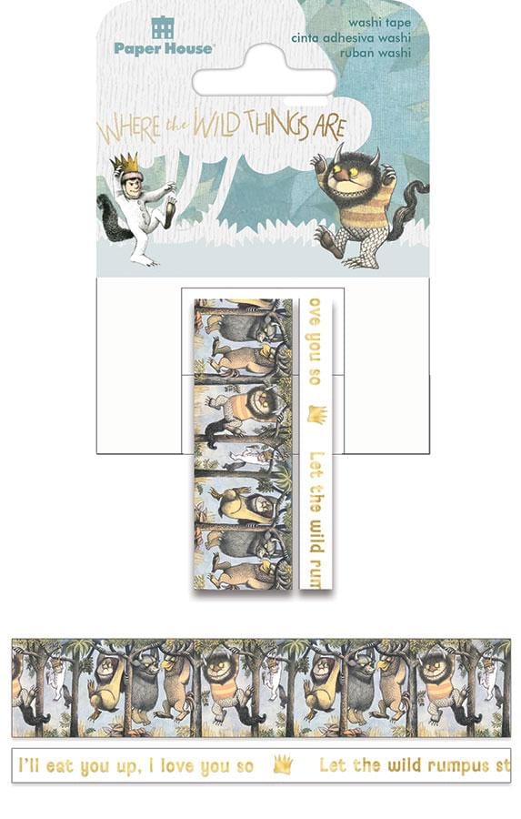 Washi Tape Set - Where the Wild Things Are