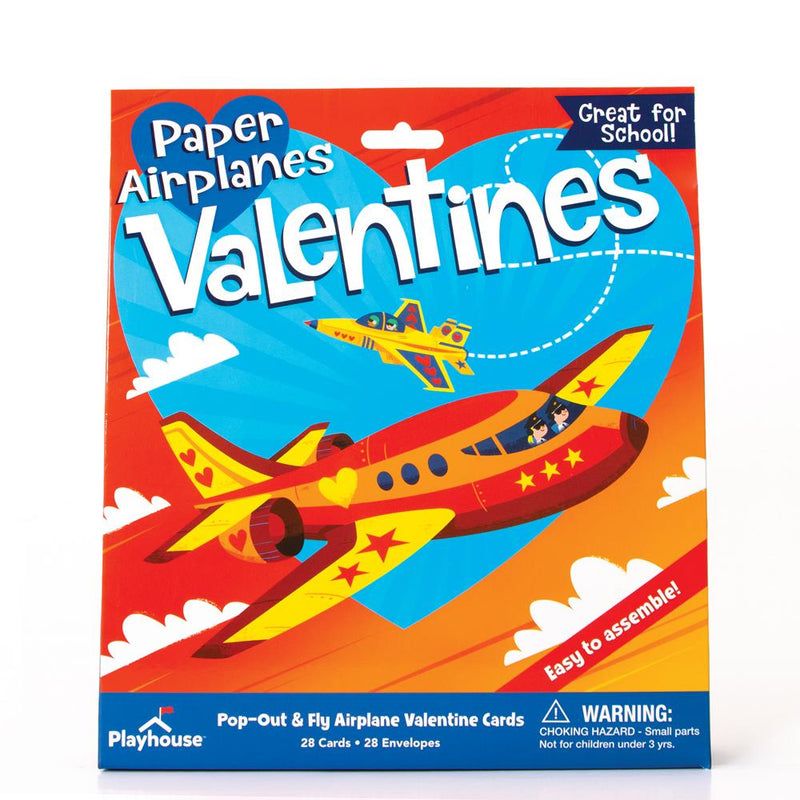 Valentine Cards Set - Paper Airplanes