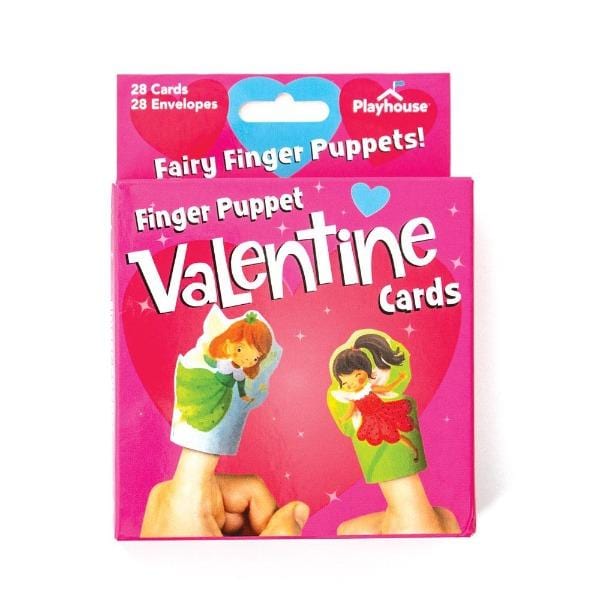 fairy finger puppet valentines