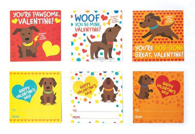 chocolate lab scratch and sniff valentines