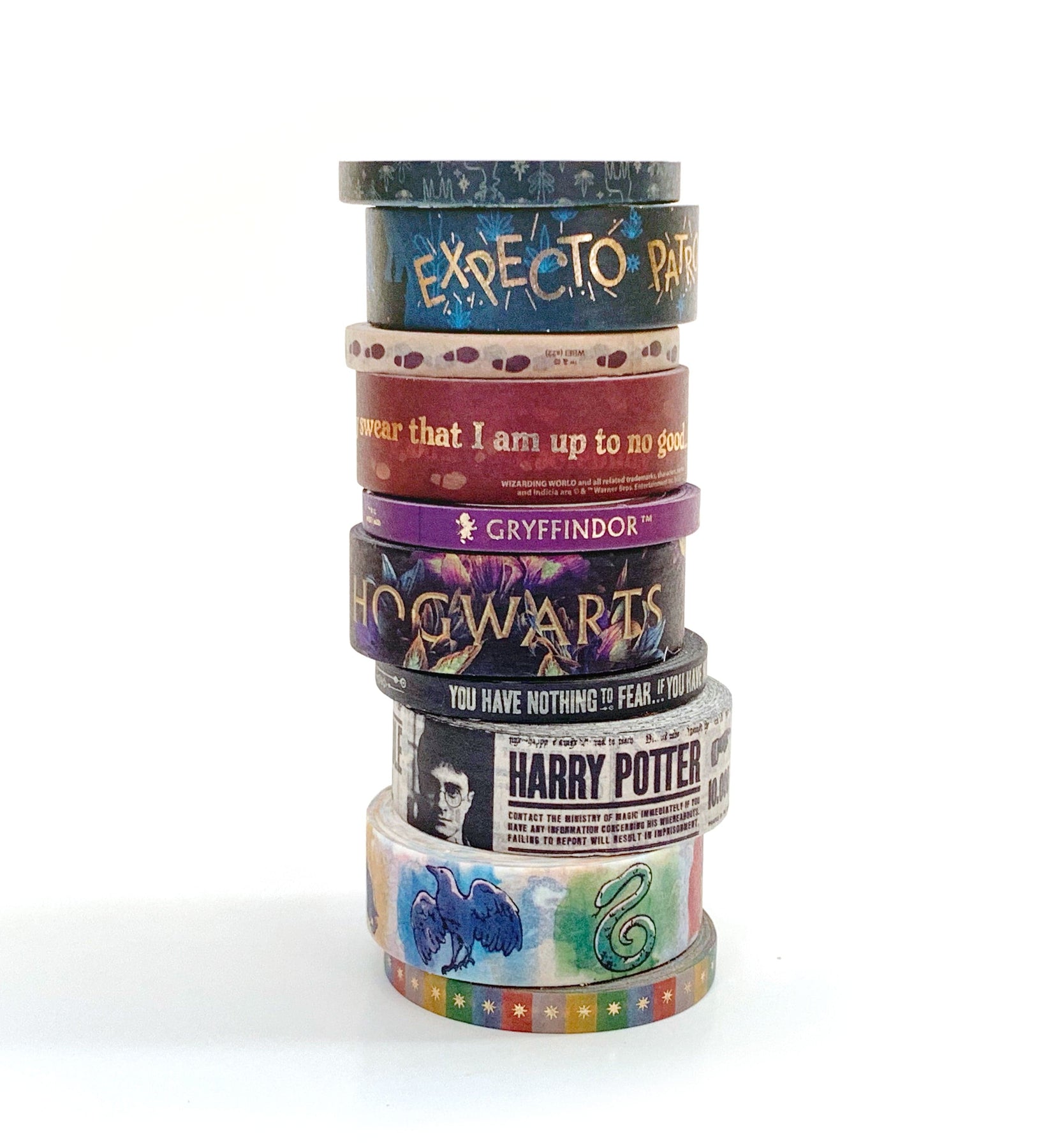 Paper House Productions Harry Potter Quidditch Match Set of 2 Foil Accent  Washi Tape Rolls for Scrapbooking and Crafts