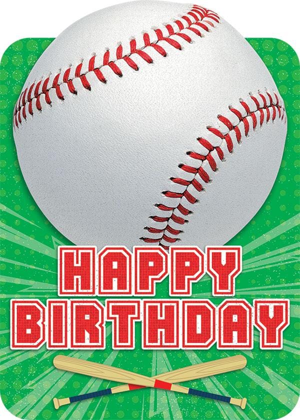 baseball birthday card