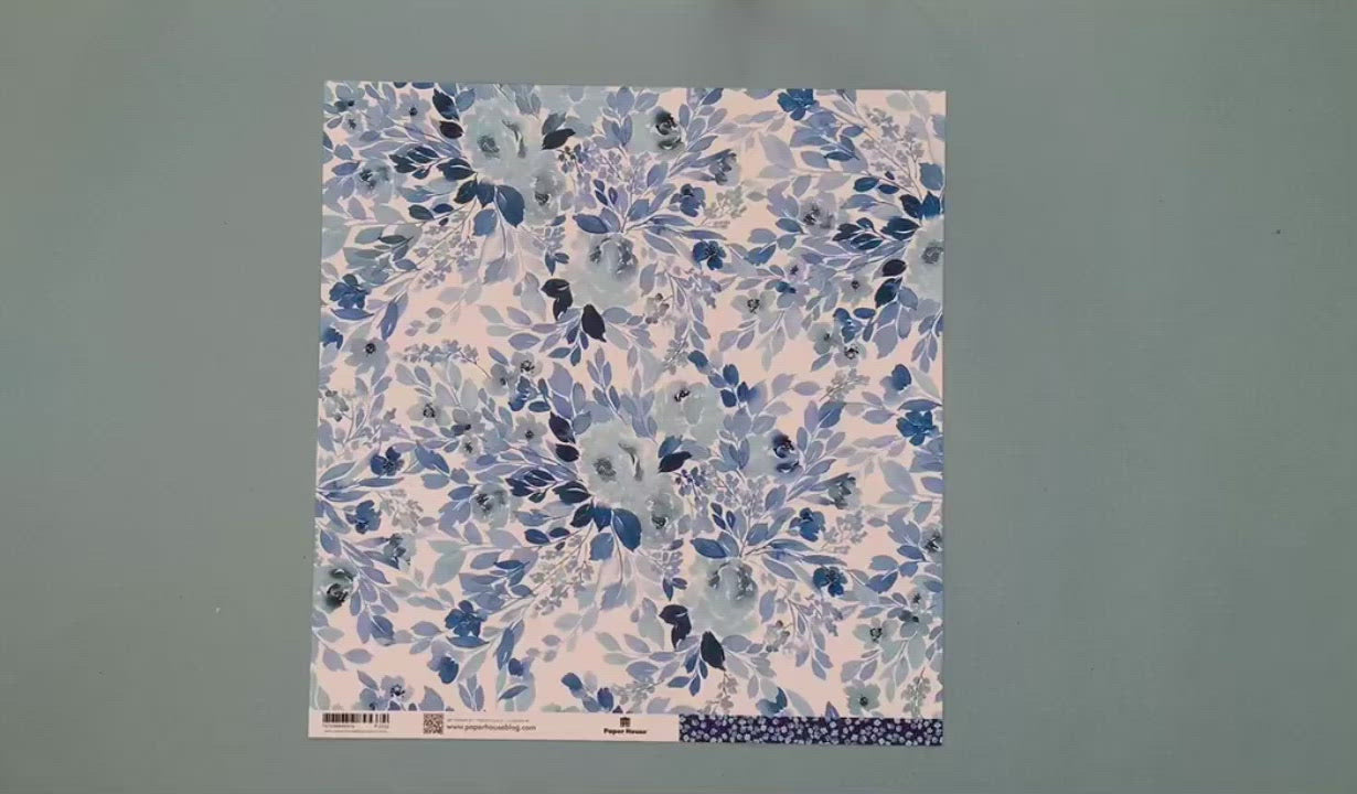 Floating Books Blue/Pink Printable Digital Paper – Creating & Co