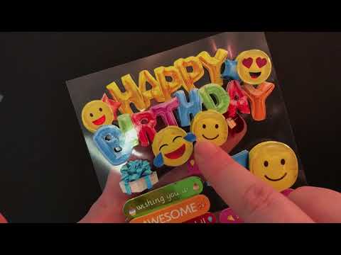 Scrapbook Stickers - 3D Emoji Birthday