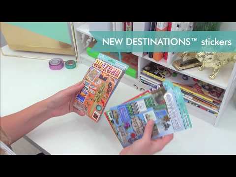Scrapbook Stickers - 3D Florida Magic Stickers