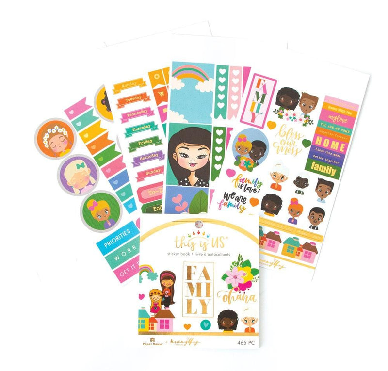 Planner Stickers Set - Mommy Lhey - Family