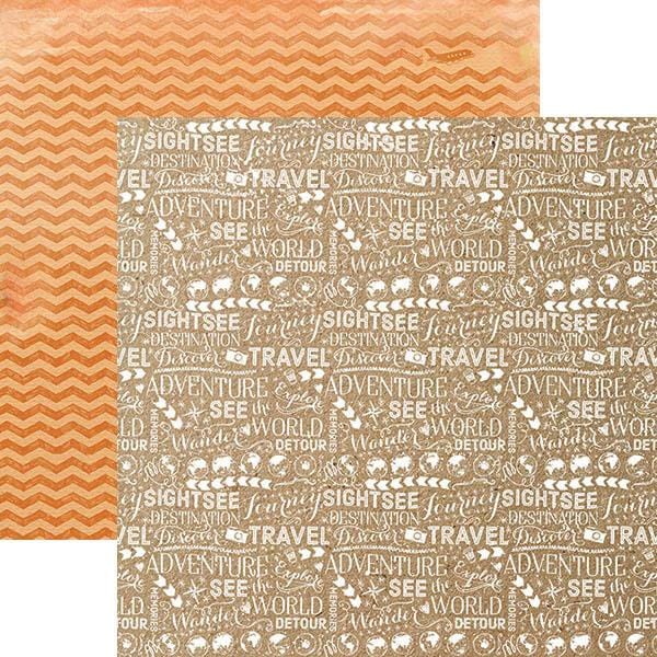 discover words double sided paper