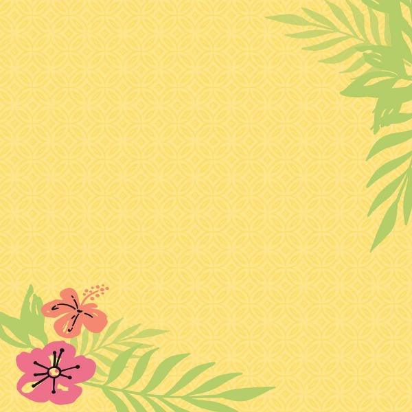 flamingo tags double sided paper