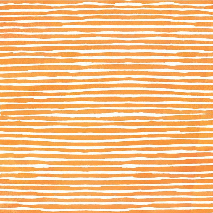 scrapbook paper image features an orange stripe watercolor pattern.