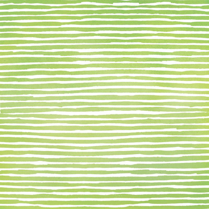 scrapbook paper image features a green stripe watercolor pattern.