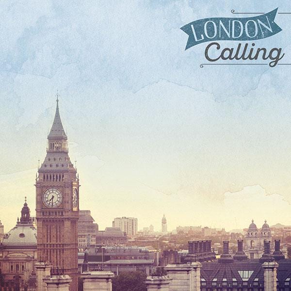 London Calling Double-Sided Paper