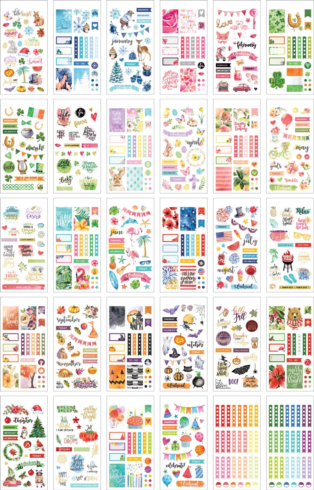 Scrapbooking Stickers Bundle FOR (HUNTRESSSS) ONLY! deals