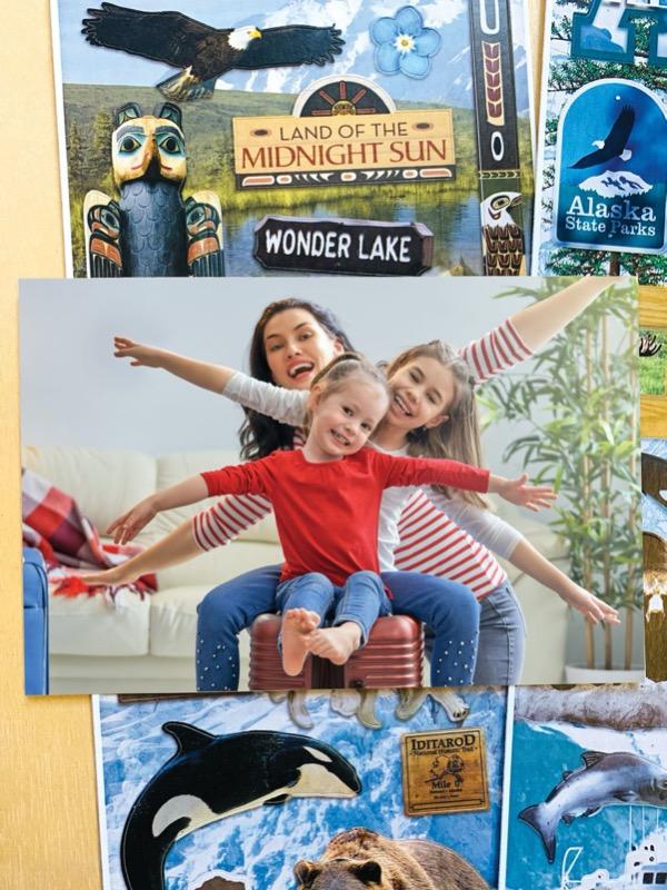 Alaska cardstock sticker value pack